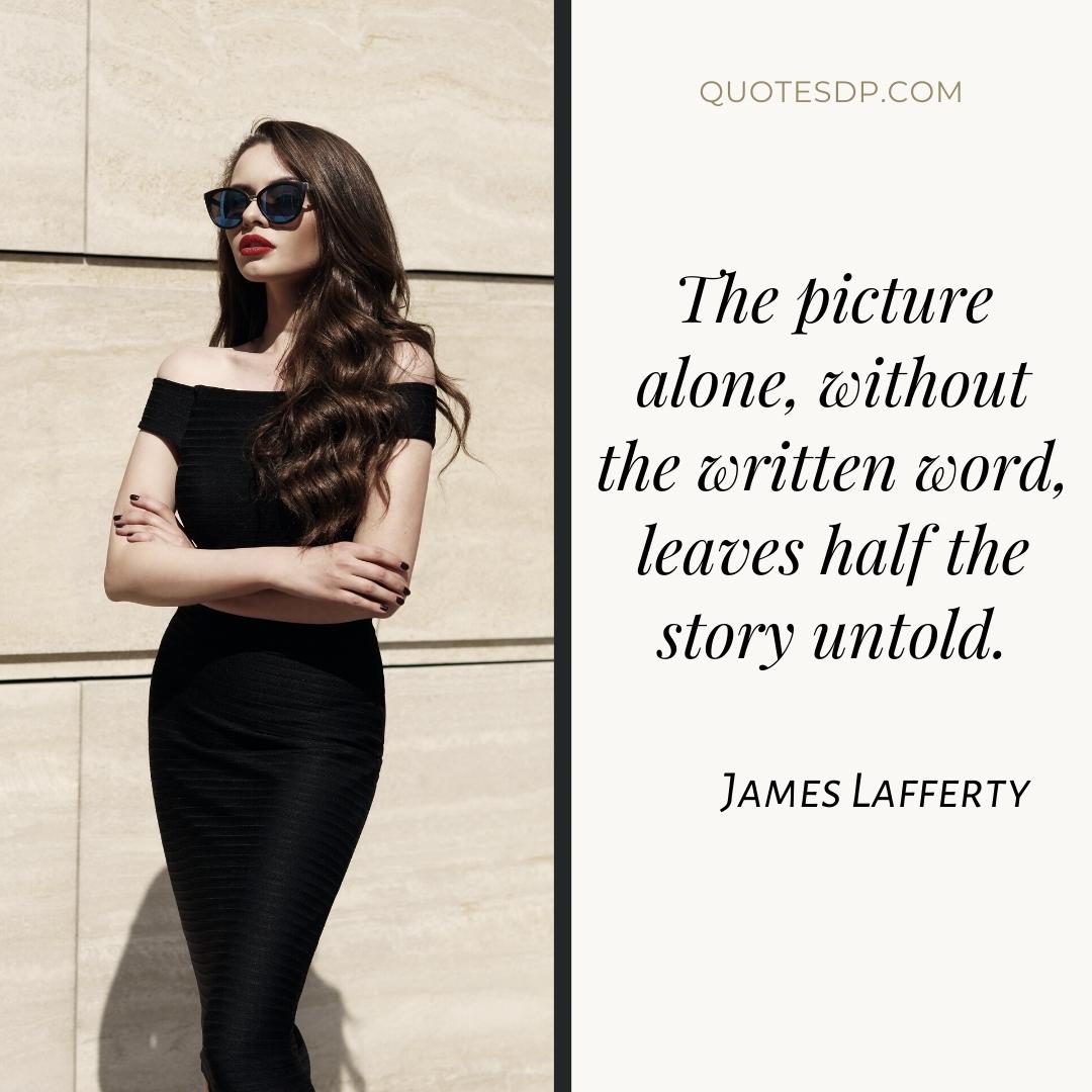 quotes about being alone James Lafferty