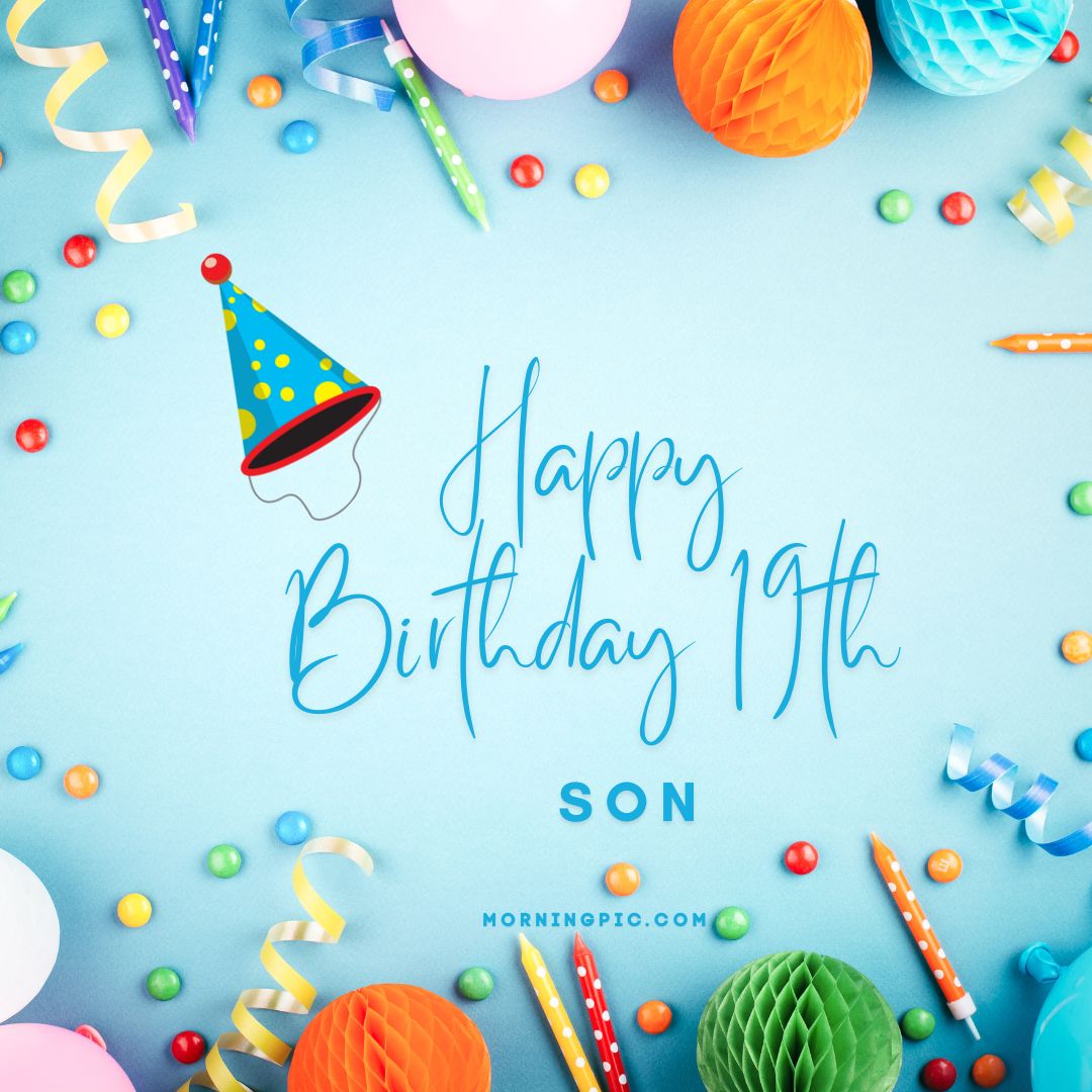 happy 19th birthday son images