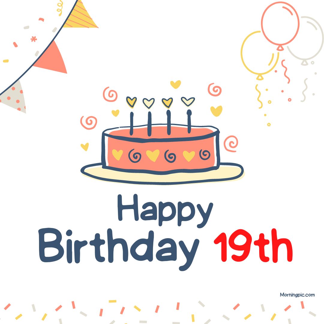 Happy 19th Birthday images