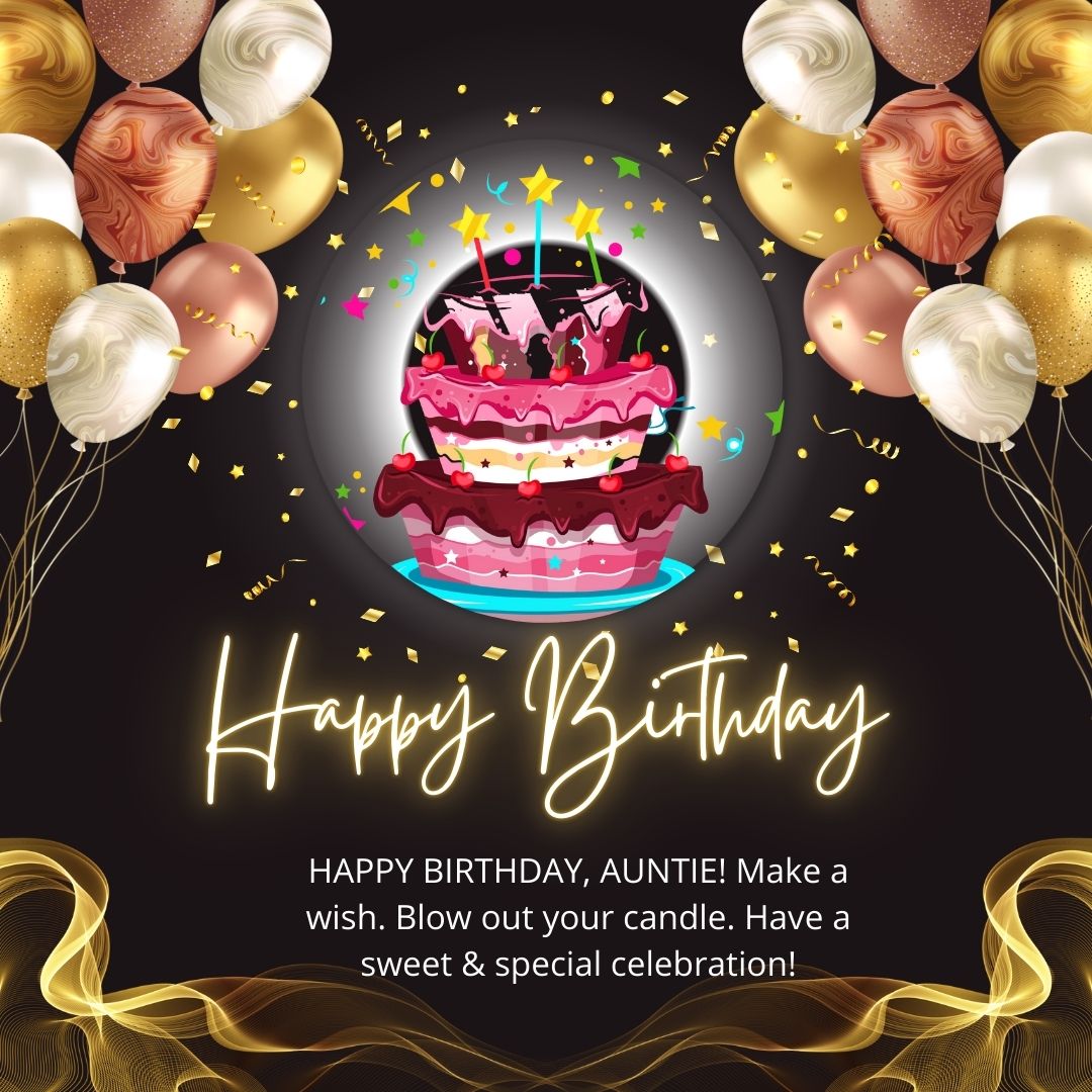 Happy Birthday Aunt images