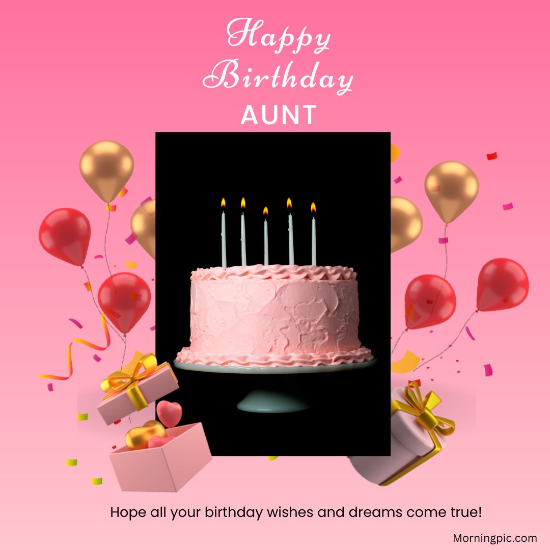 Happy Birthday Aunt images