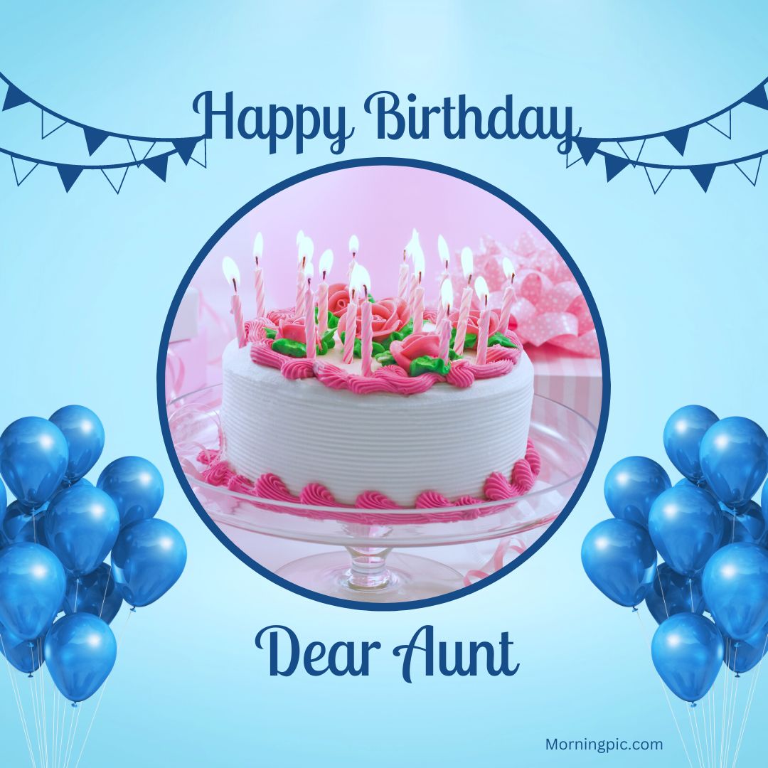 Happy Birthday Aunt images 