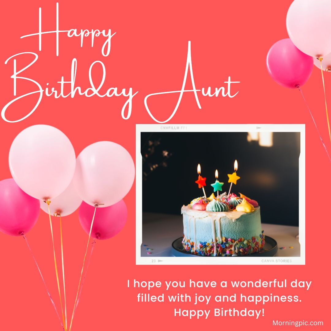 Happy Birthday Aunt images