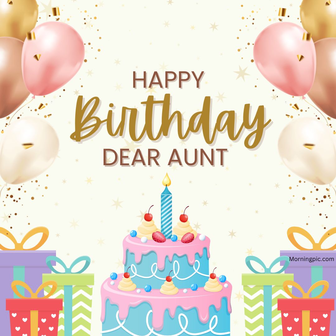 Happy Birthday Aunt images