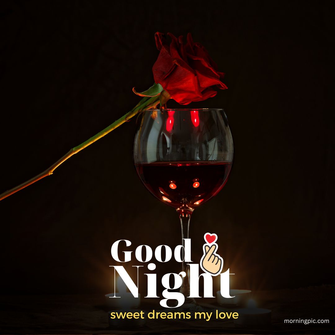 sweet dreams good night rose