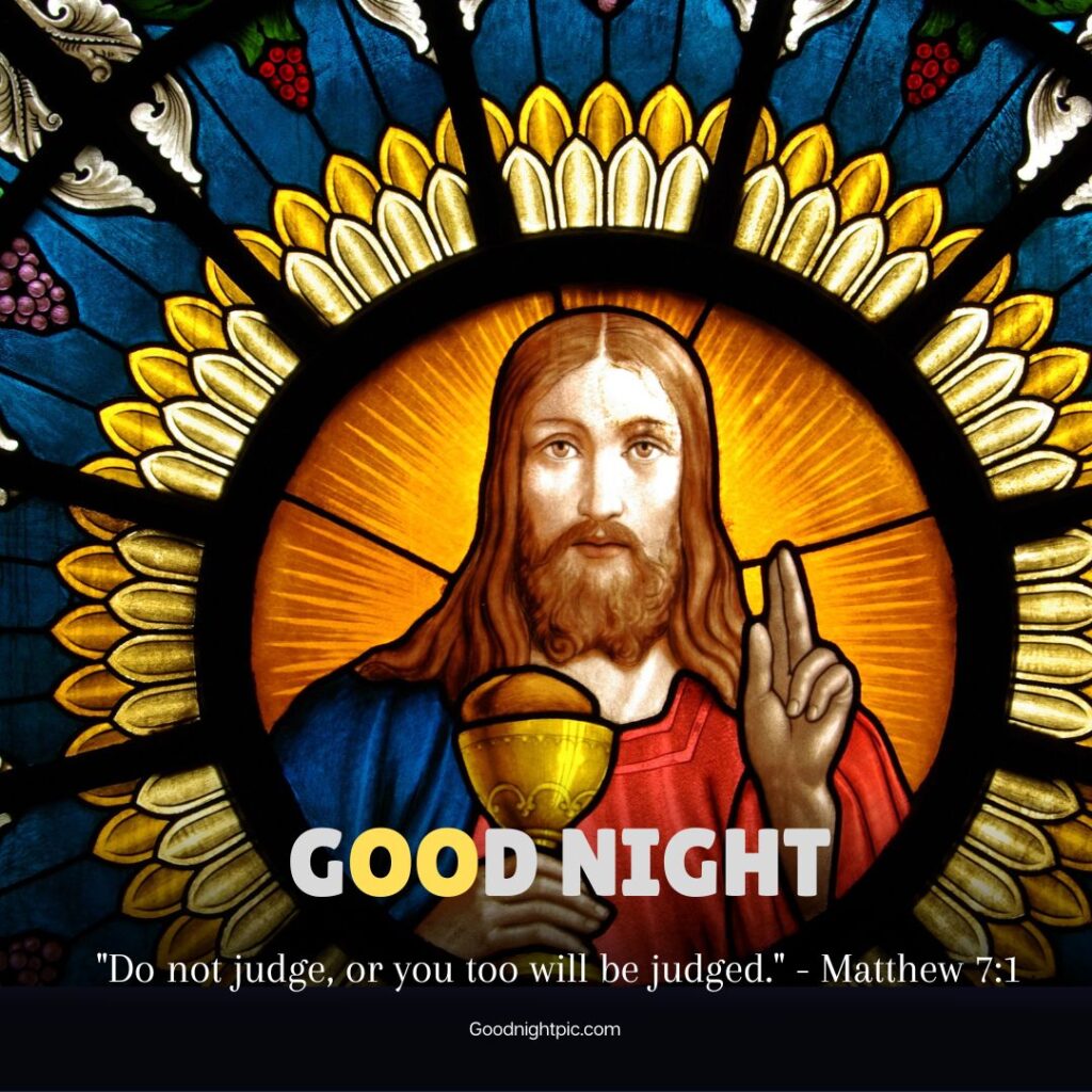 good night jesus images