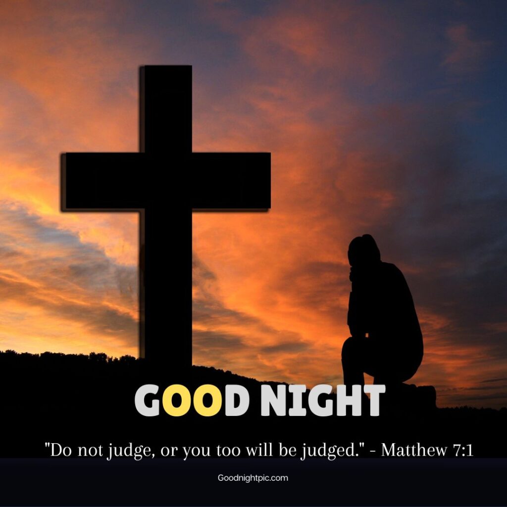 good night jesus images