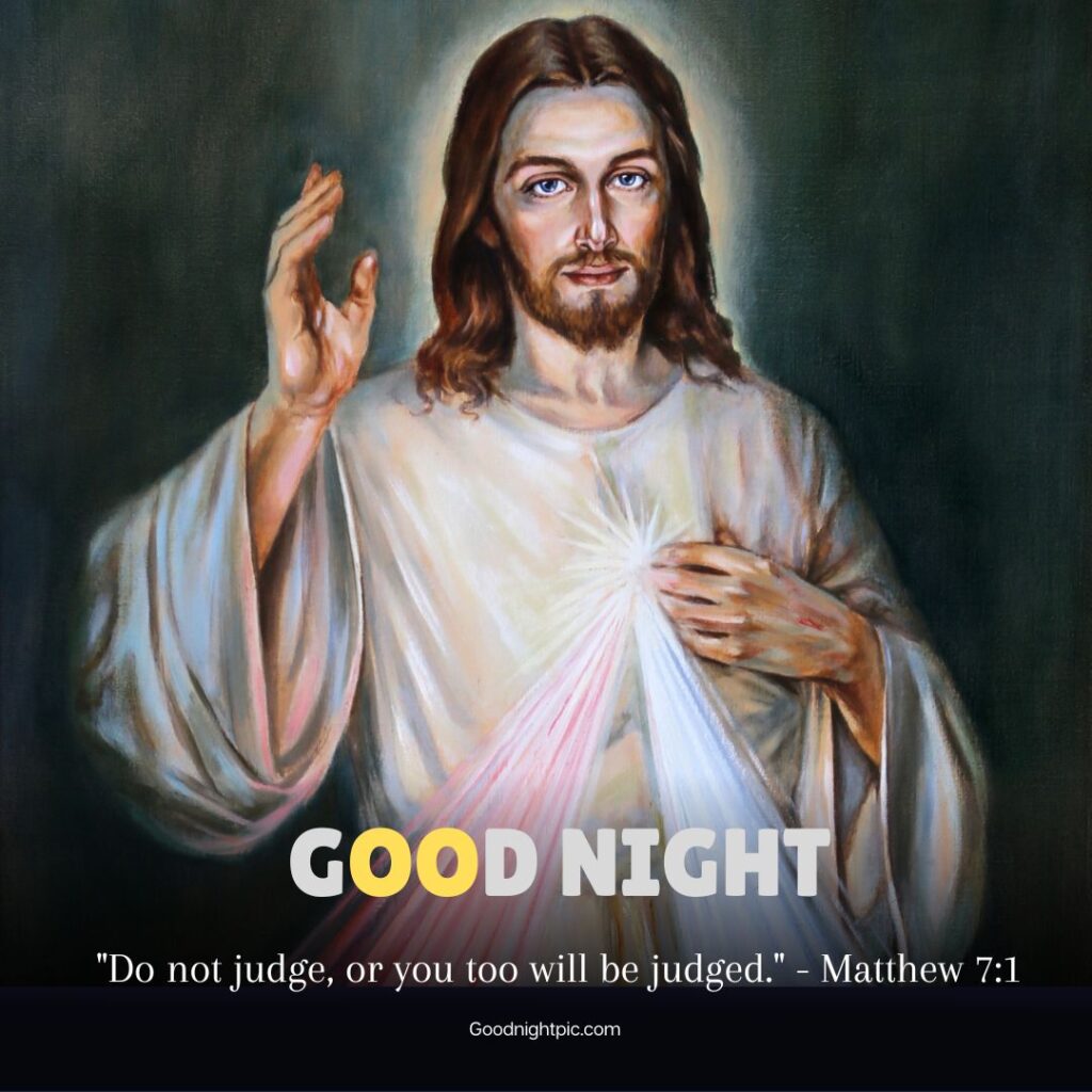 good night jesus images