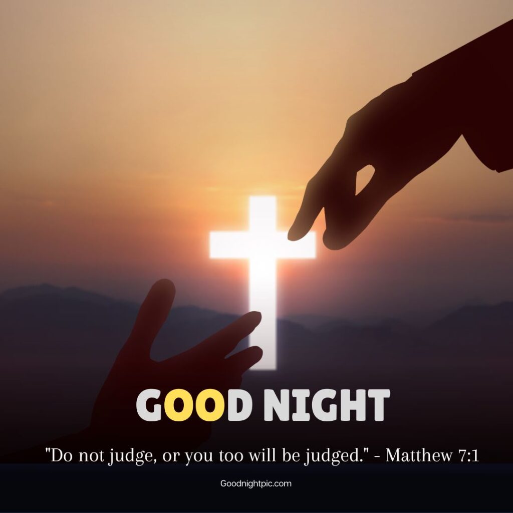 good night jesus images