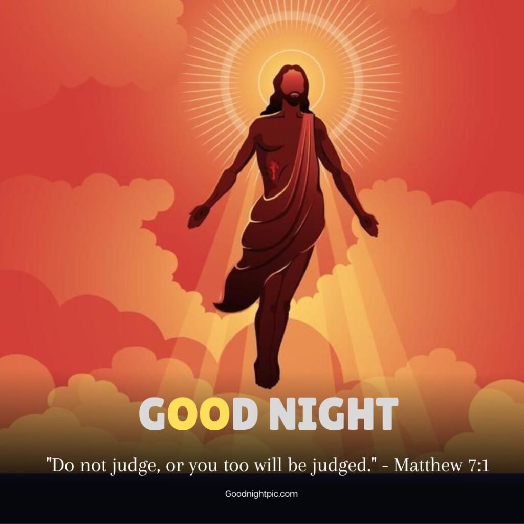 good night jesus images