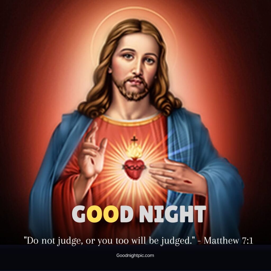 good night jesus images