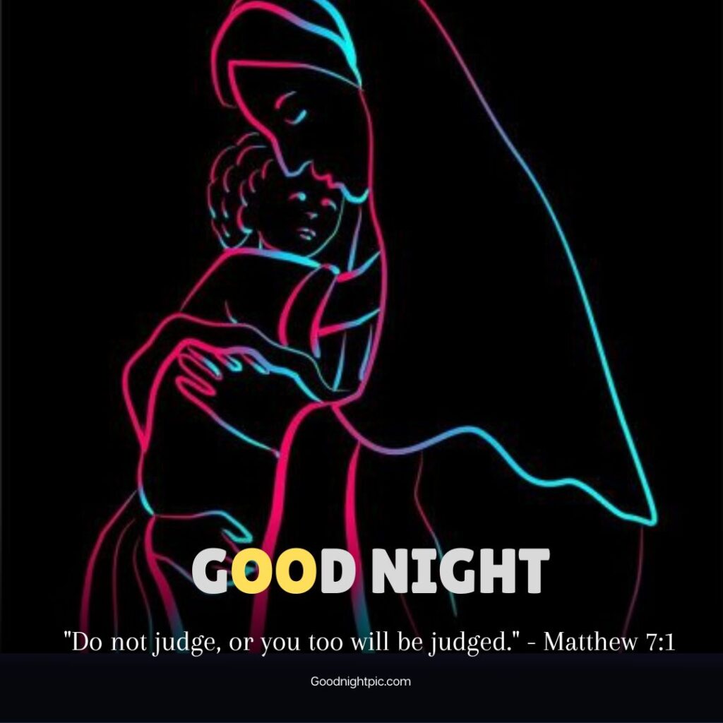 good night jesus images