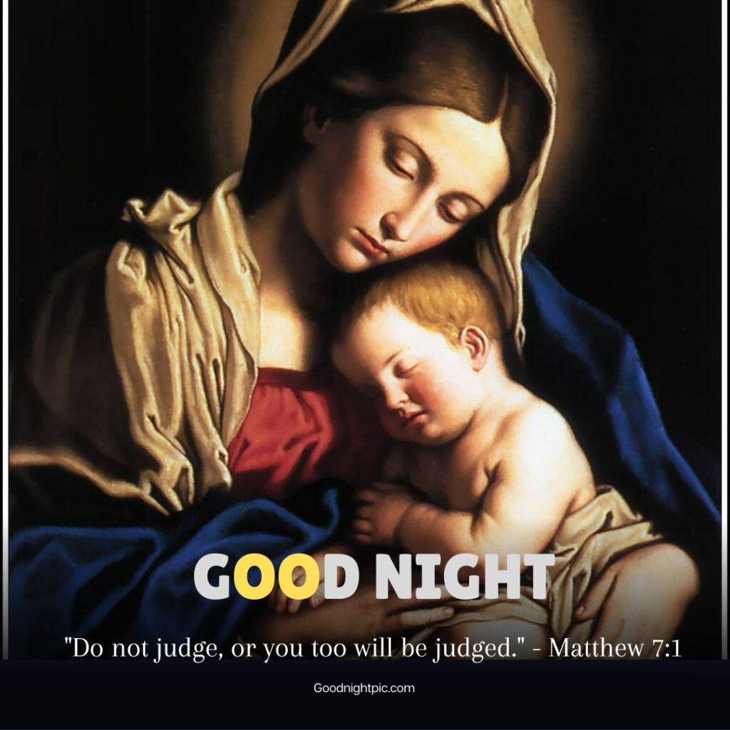 good night jesus images