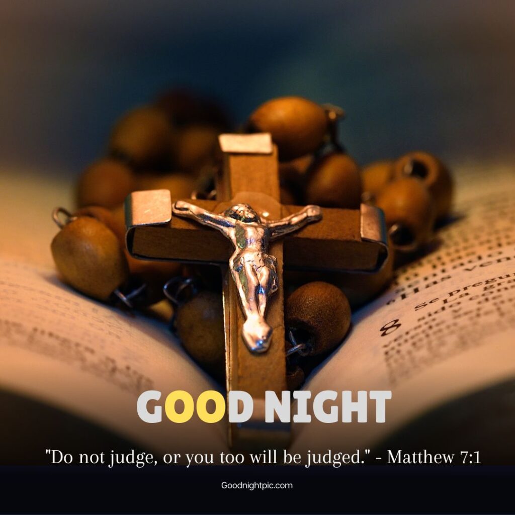 good night jesus images