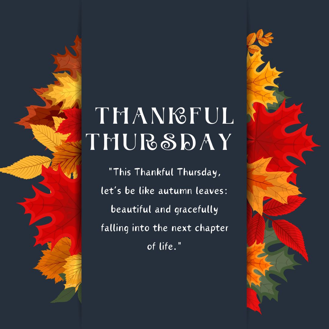 Fall Thankful Thursday Quotes