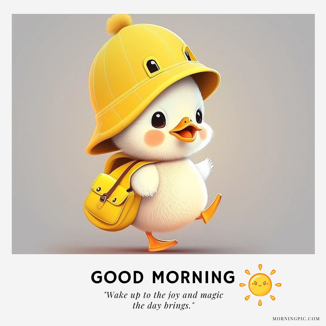 cute Good Morning Images with Positive Words