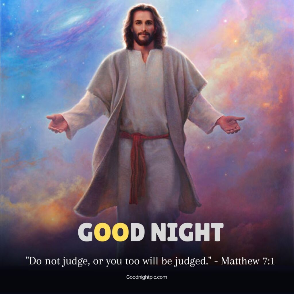 good night jesus images