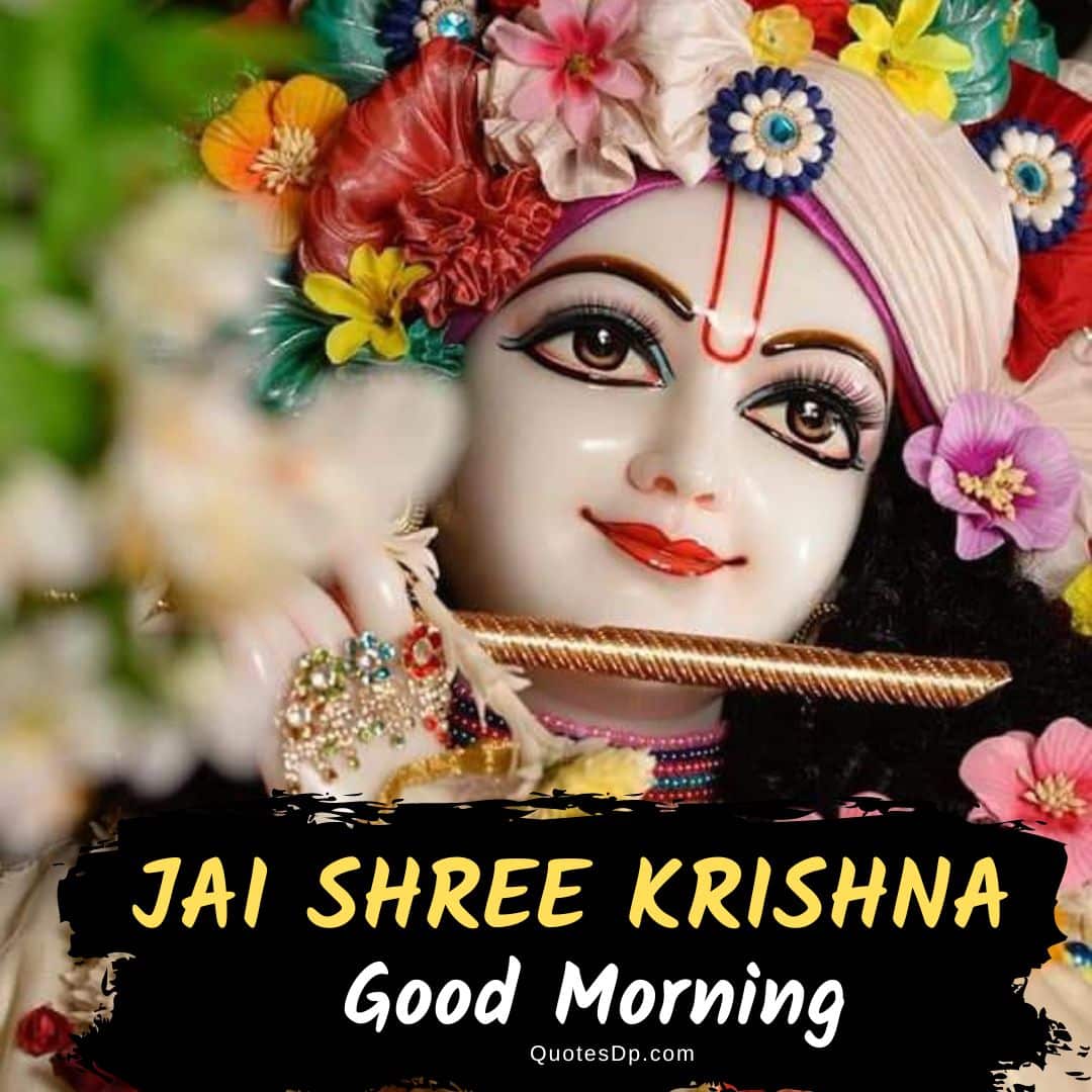 good morning krishna images 