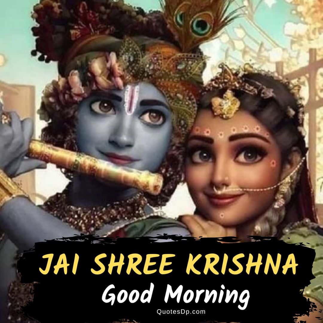 good morning krishna images 