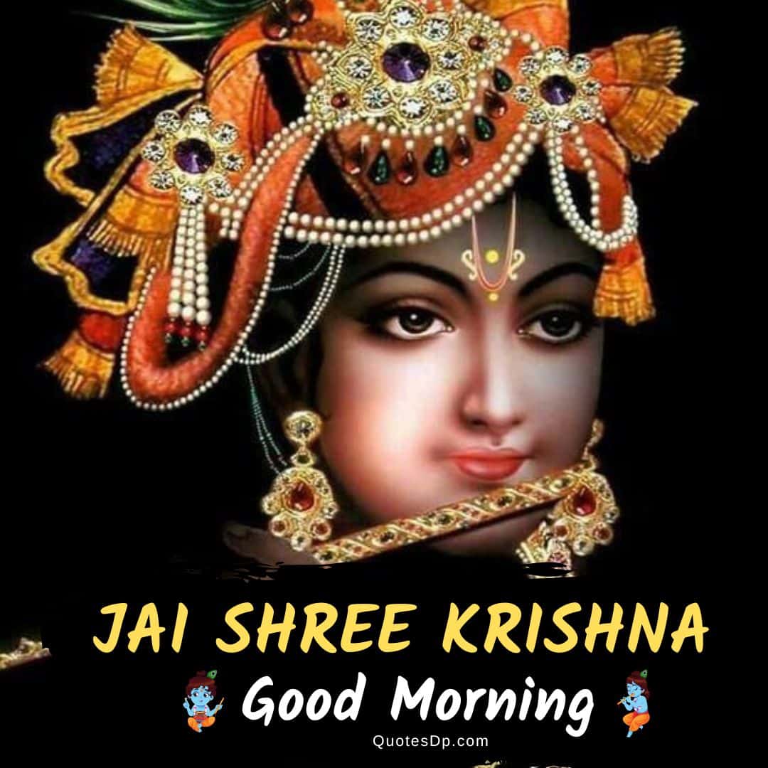 radha krishna good morning images 