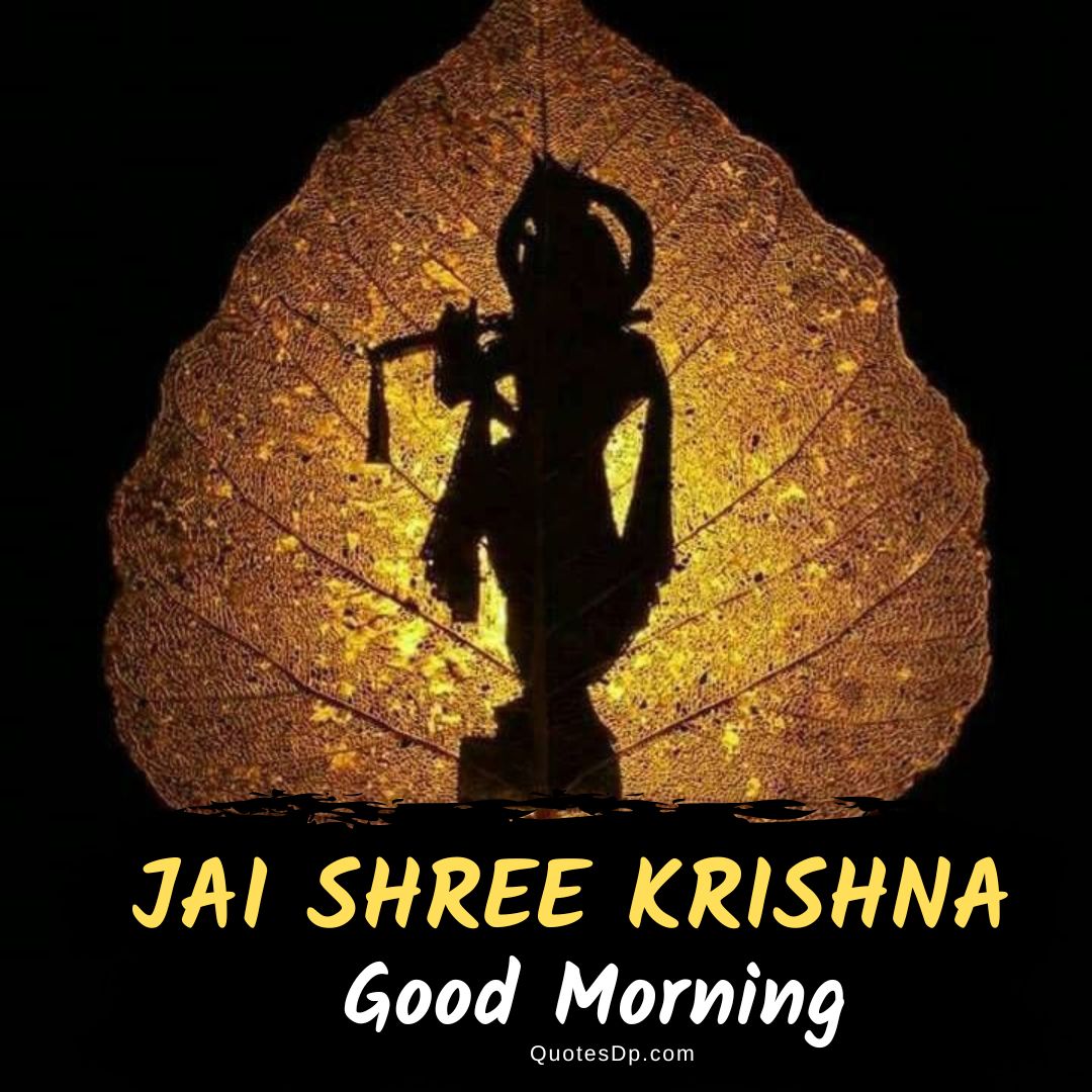 good morning radha krishna 