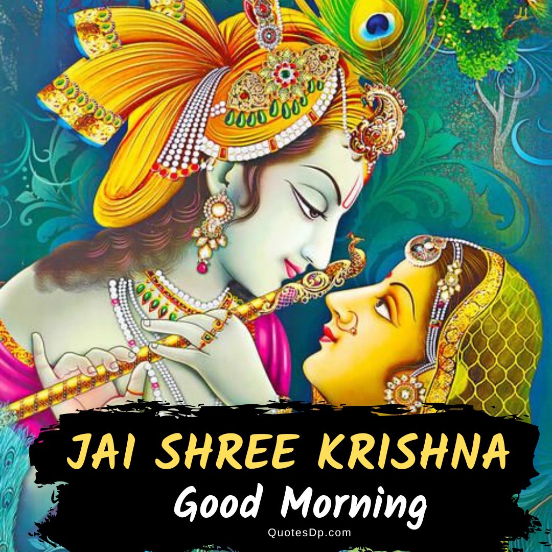 good morning krishna images 