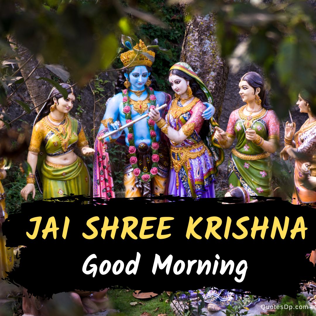 good morning krishna images 