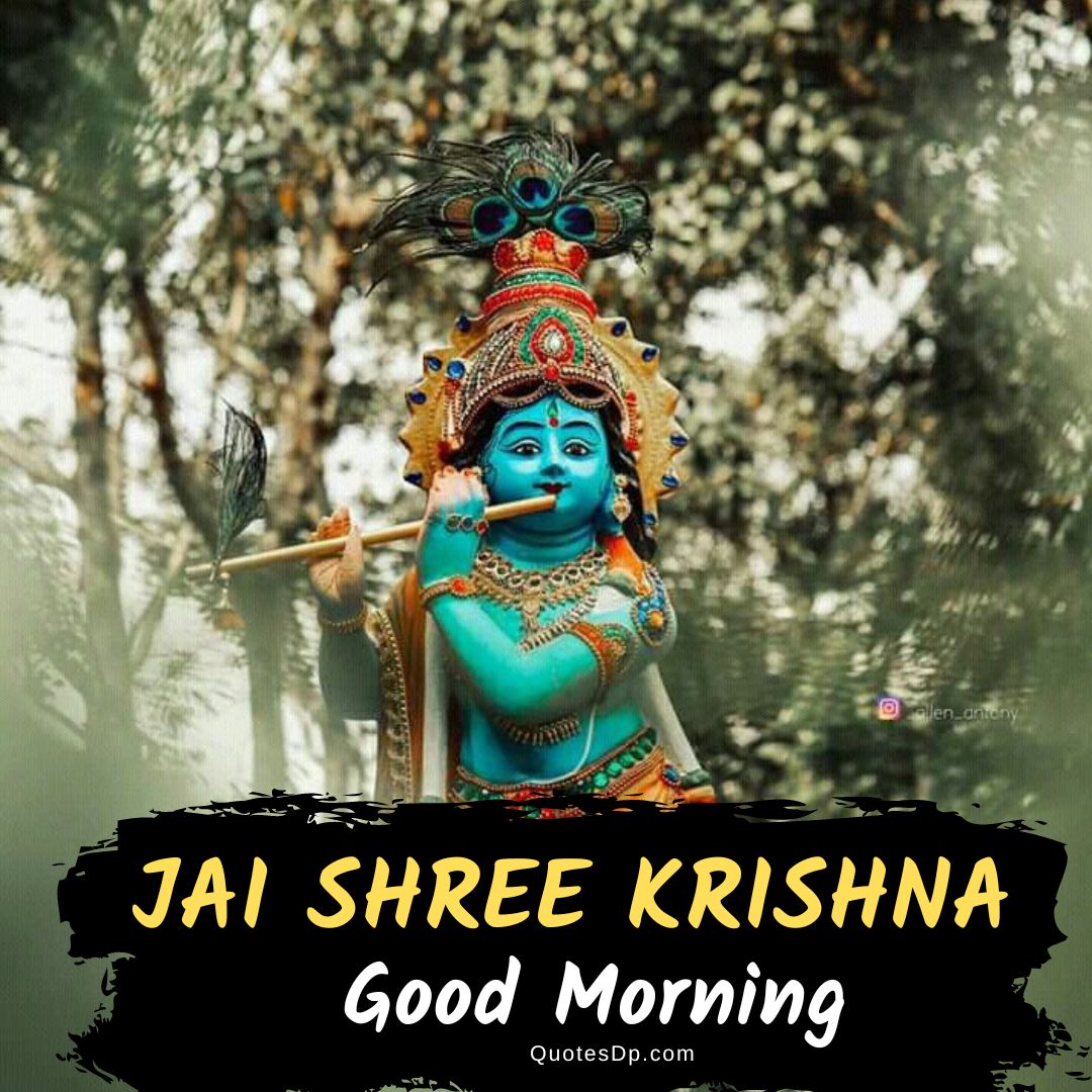 jai shree krishna good morning 