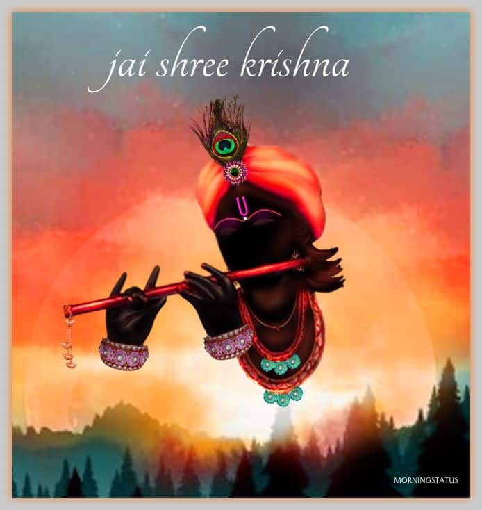 jai shree krishna images