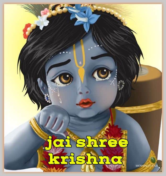 jai shree krishna images