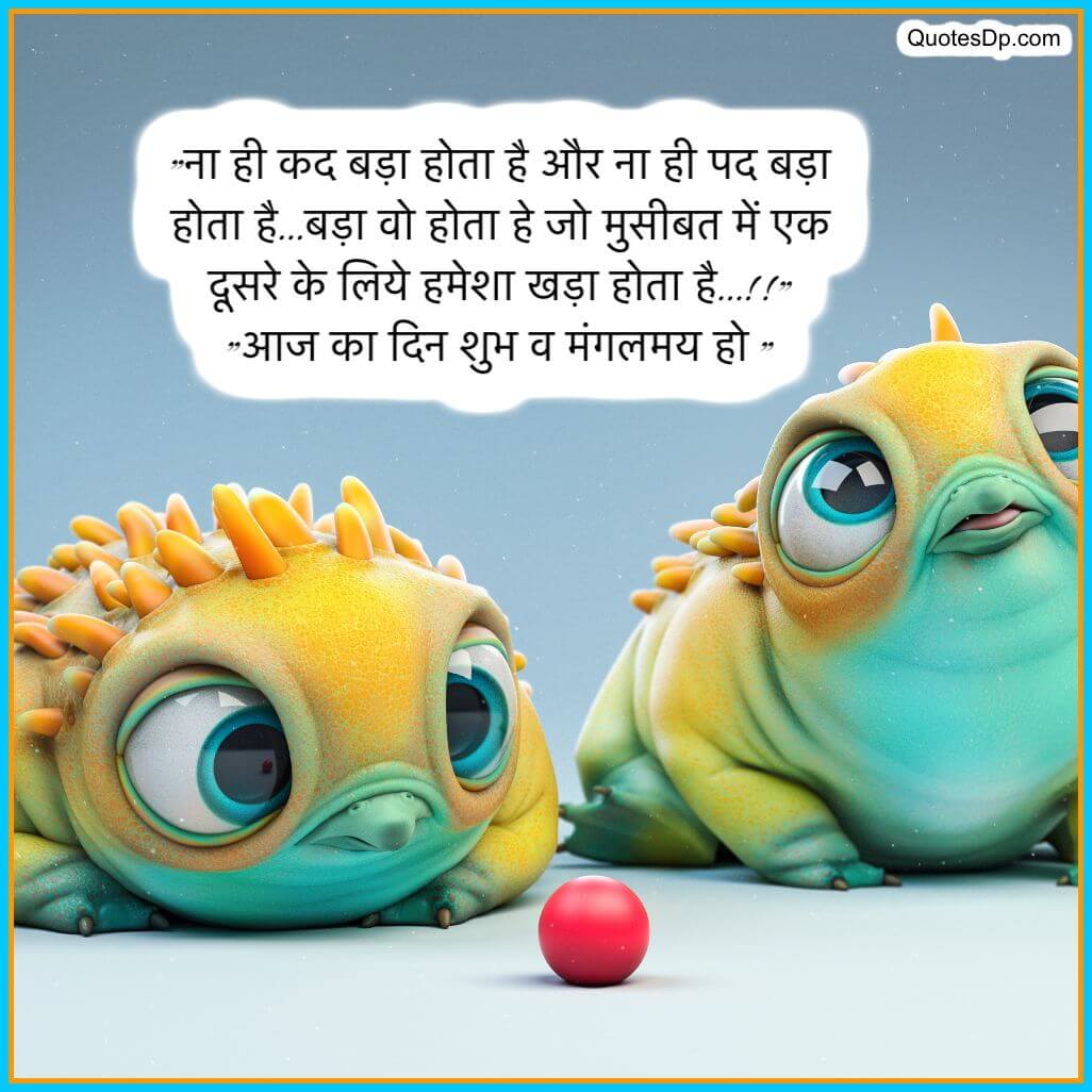 morning quotes in hindi