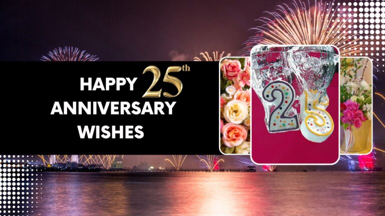 25th anniversary wishes