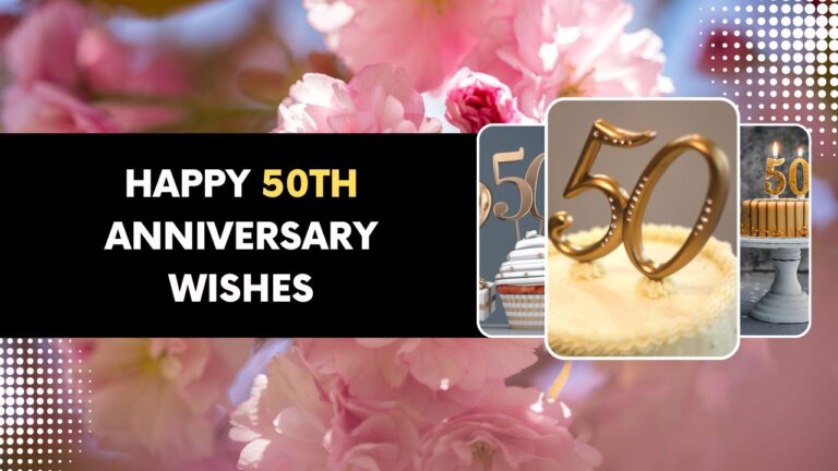 50th anniversary wishes