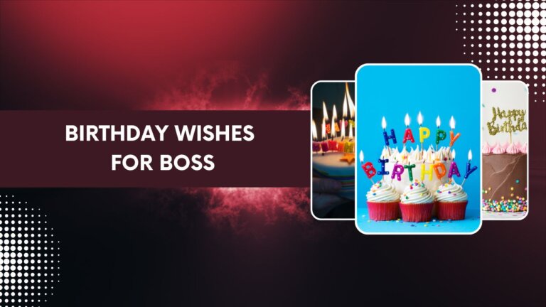 Birthday wishes for boss