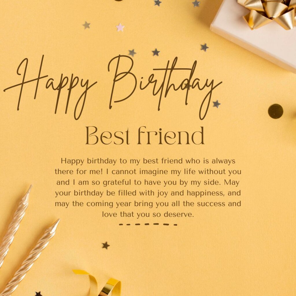 Bestie text happy birthday paragraph for best friend