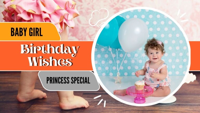 first birthday wishes for baby girl