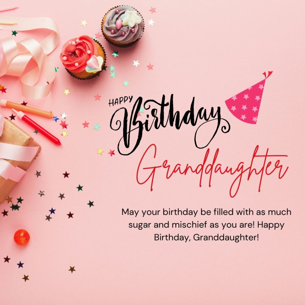 Funny Birthday Wishes for Granddaughter