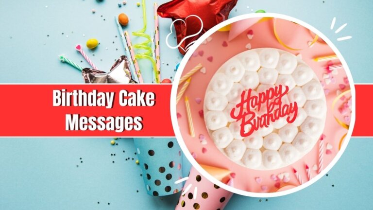 Birthday Cake Messages