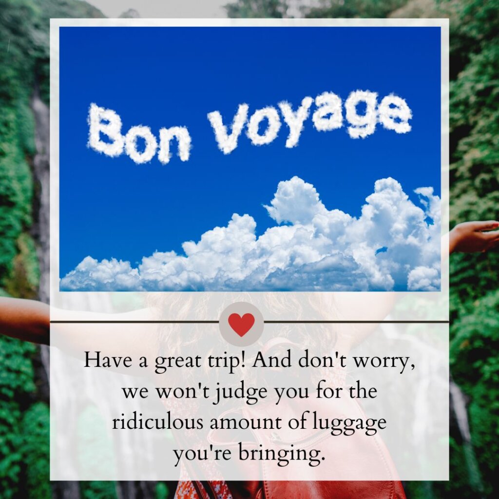 Bon Voyage Wishes