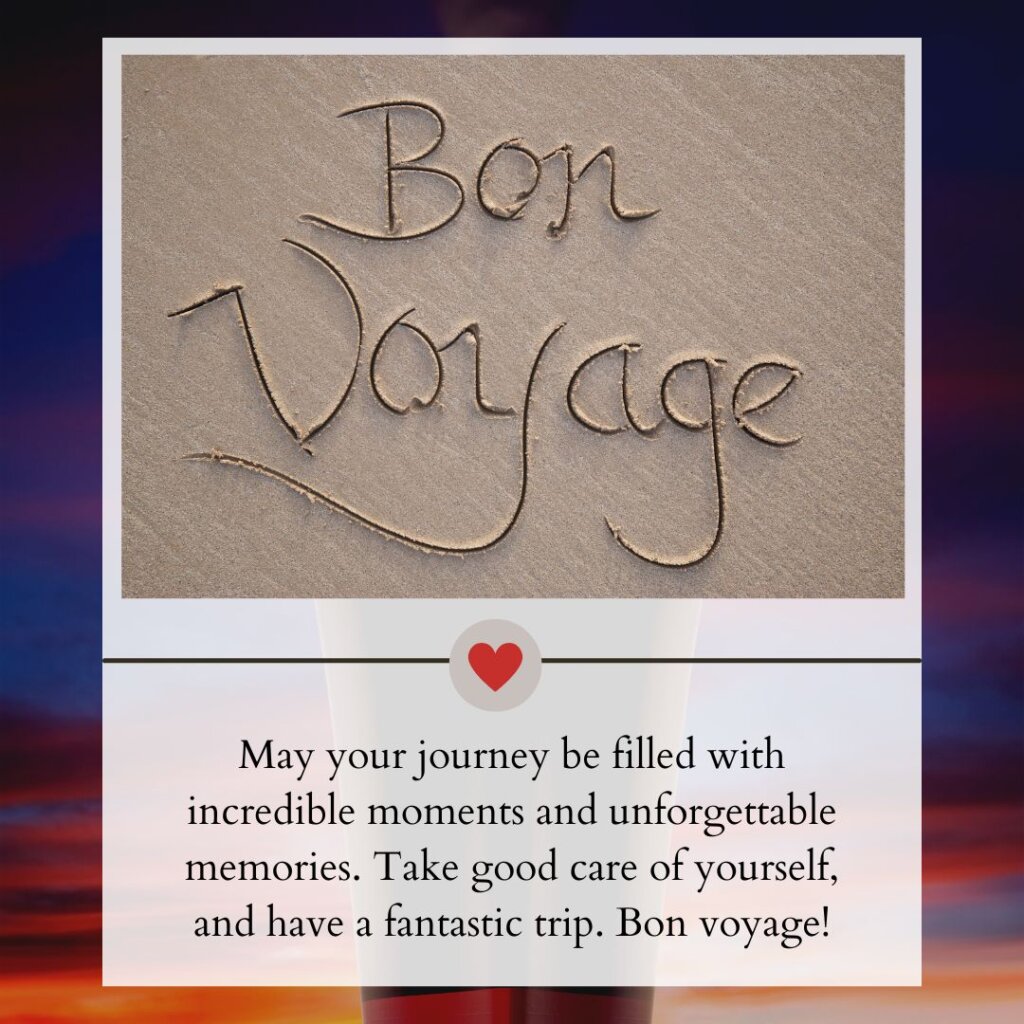 Bon Voyage Wishes