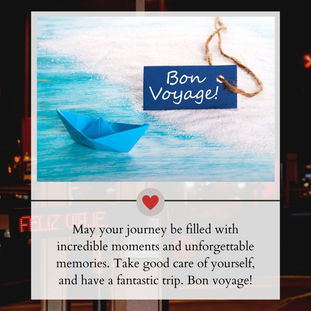 Bon Voyage Wishes