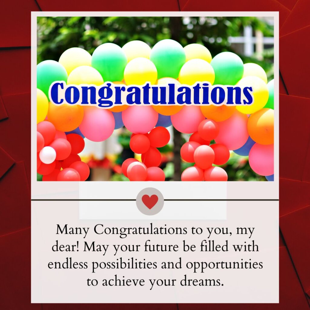 Congratulations Messages