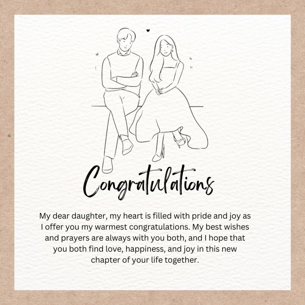 120+ Loving Wedding Wishes for Daughter and Her Love 4 Daughter wedding wishes