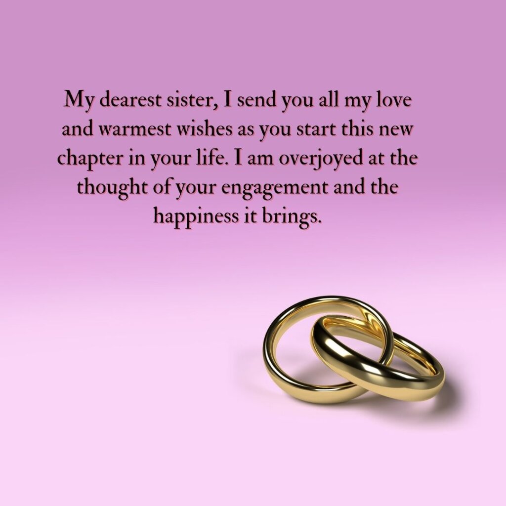 110+ Engagement Wishes For Sister to Show Your Love 2 Engagement Wishes for Sister