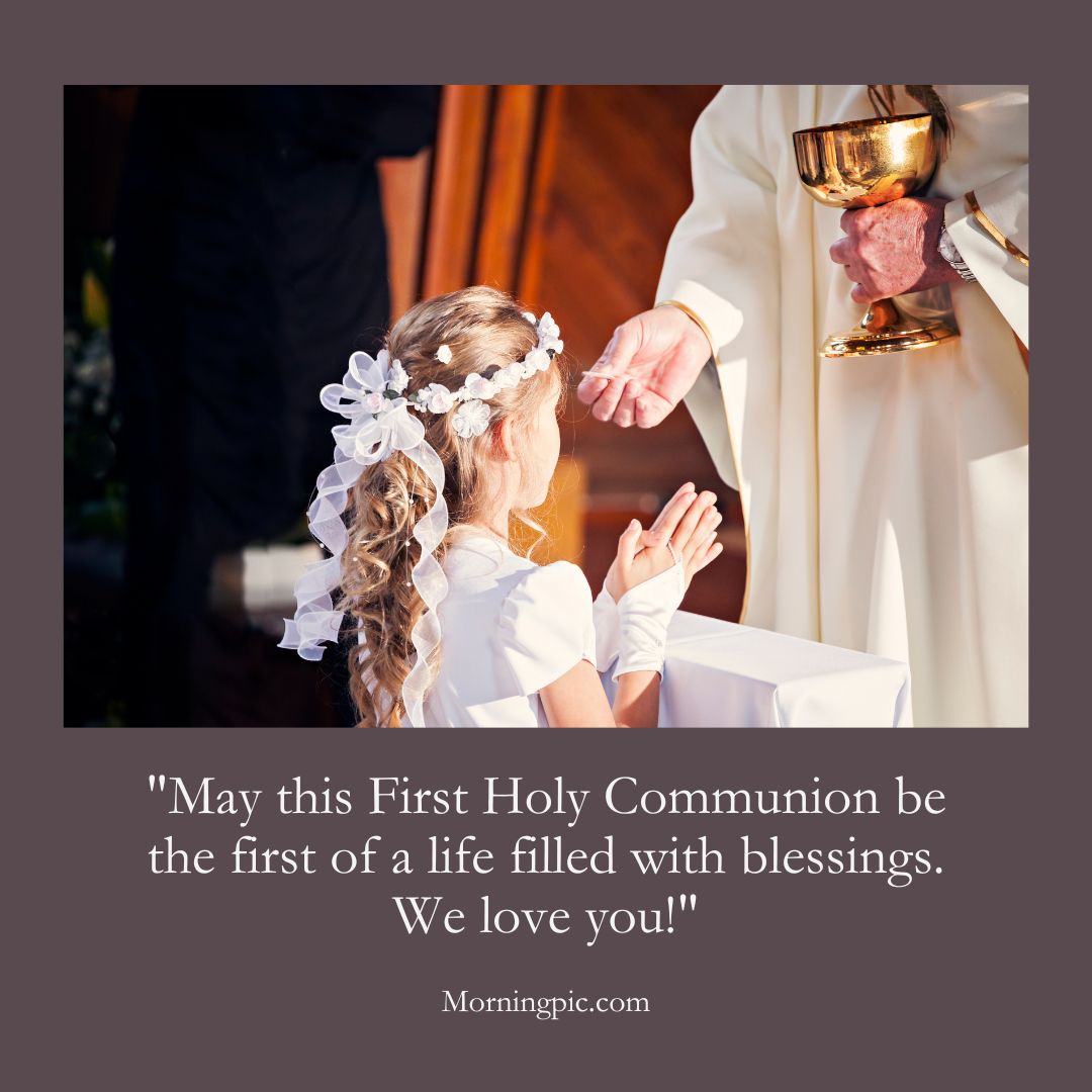 160 First Holy Communion Wishes Beyond Congratulations Morning Pic Hd