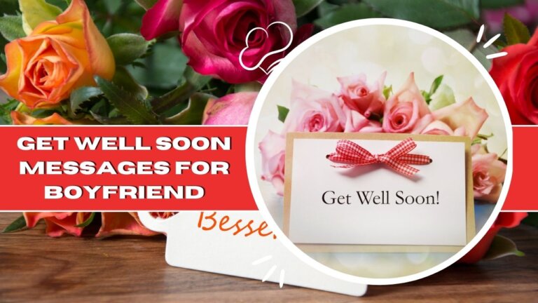 Get Well Soon Messages For Boyfriend