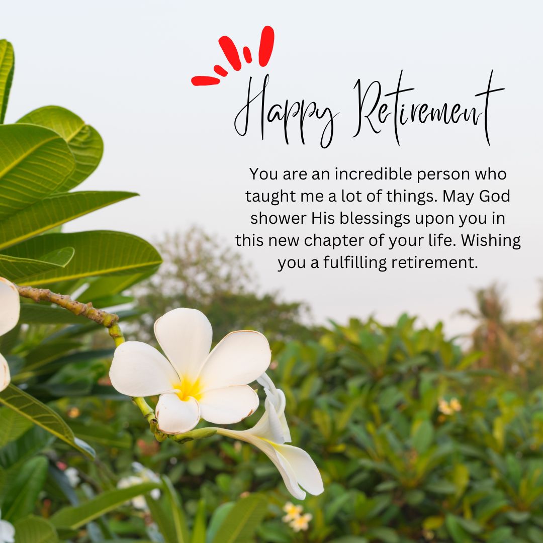 Retirement Wishes for Boss