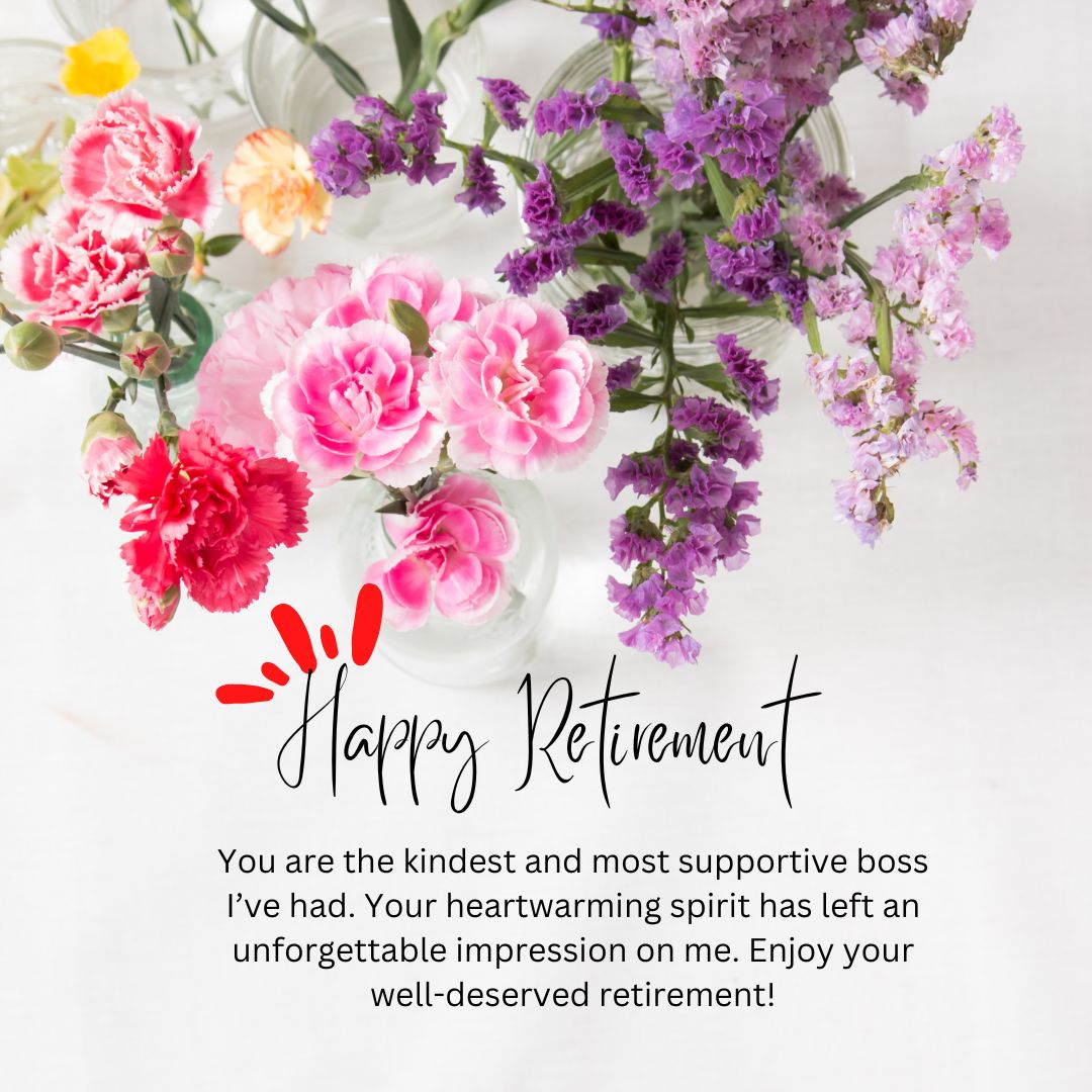 Retirement Wishes for Boss