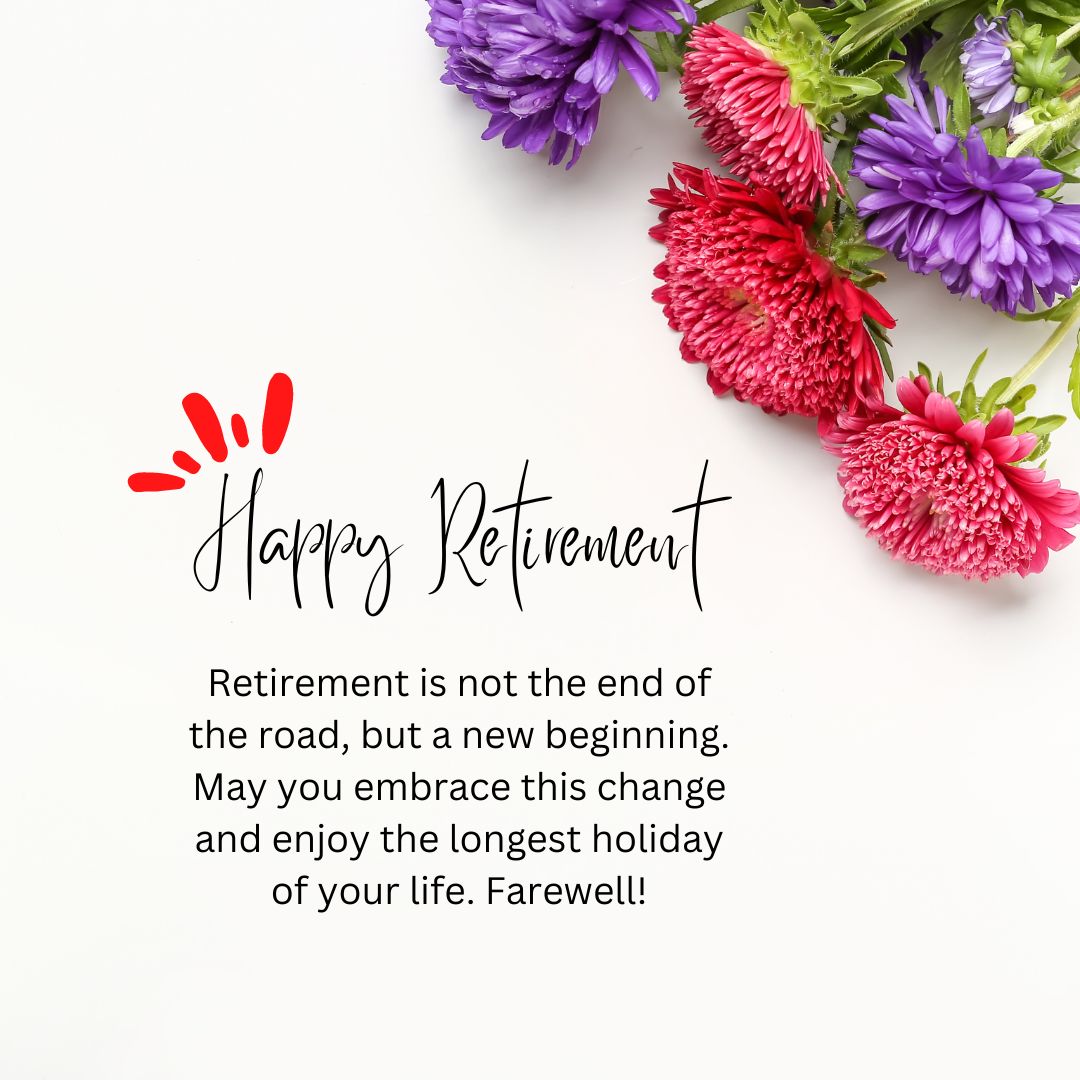 Retirement Wishes for Colleague