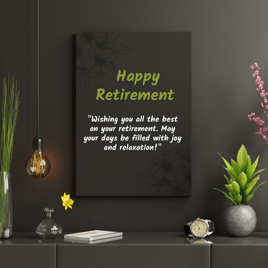 Retirement Wishes for Colleague